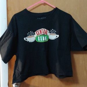 Central Perk Friends Crop Tee